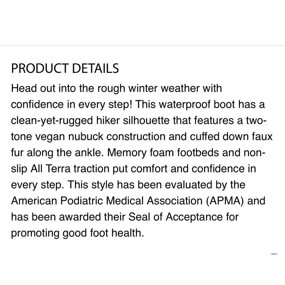 JBU Memory Foam Waterproof Warm Winter Boots Faux Fur Microfiber Lining NWT Sz 9 - Picture 8 of 16